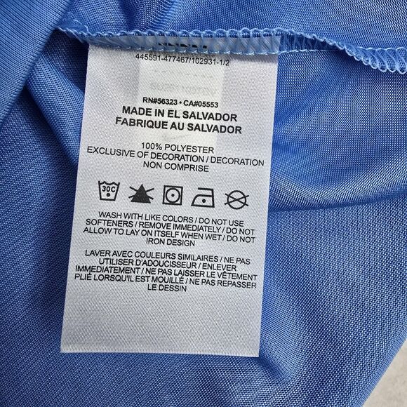 Nike Training T Shirt Men's Team Legend Long Sleeve Valor Blue Size 2XL DV7298 - Picture 9 of 13